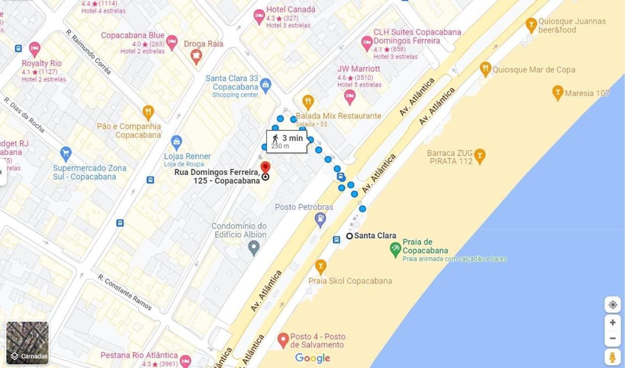 M30 - Flat A 3 Minutos Da Praia De Copacabana Рио де Жанейро Екстериор снимка